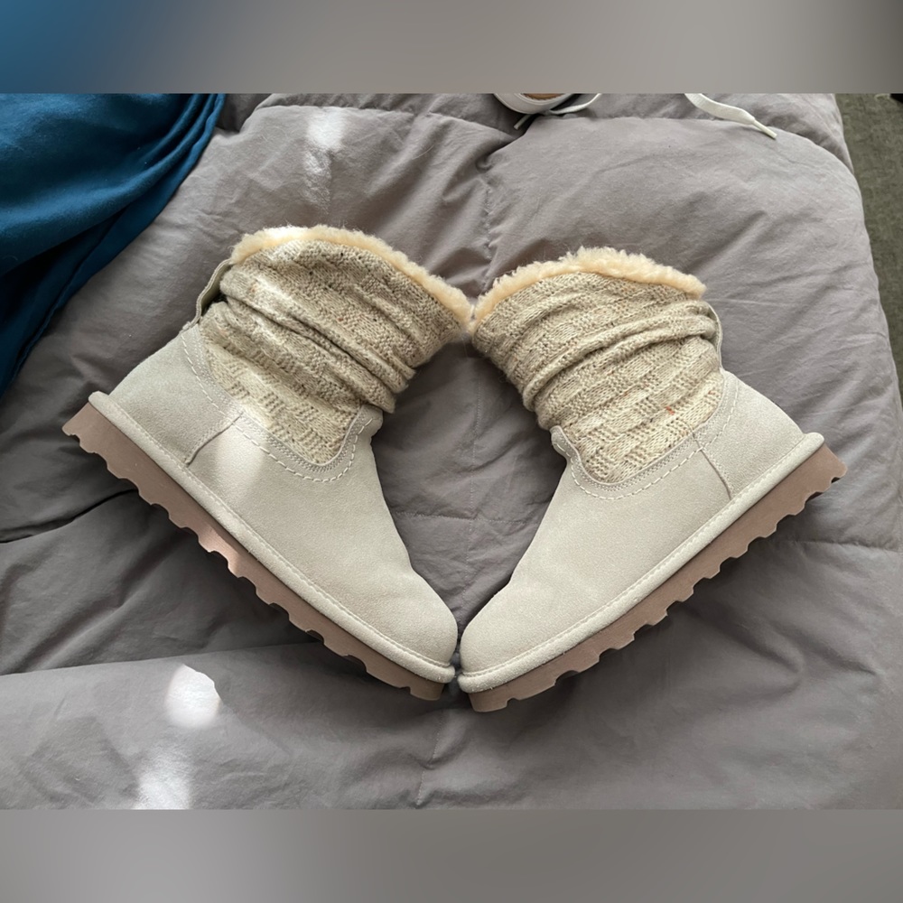 Fuzzy boots